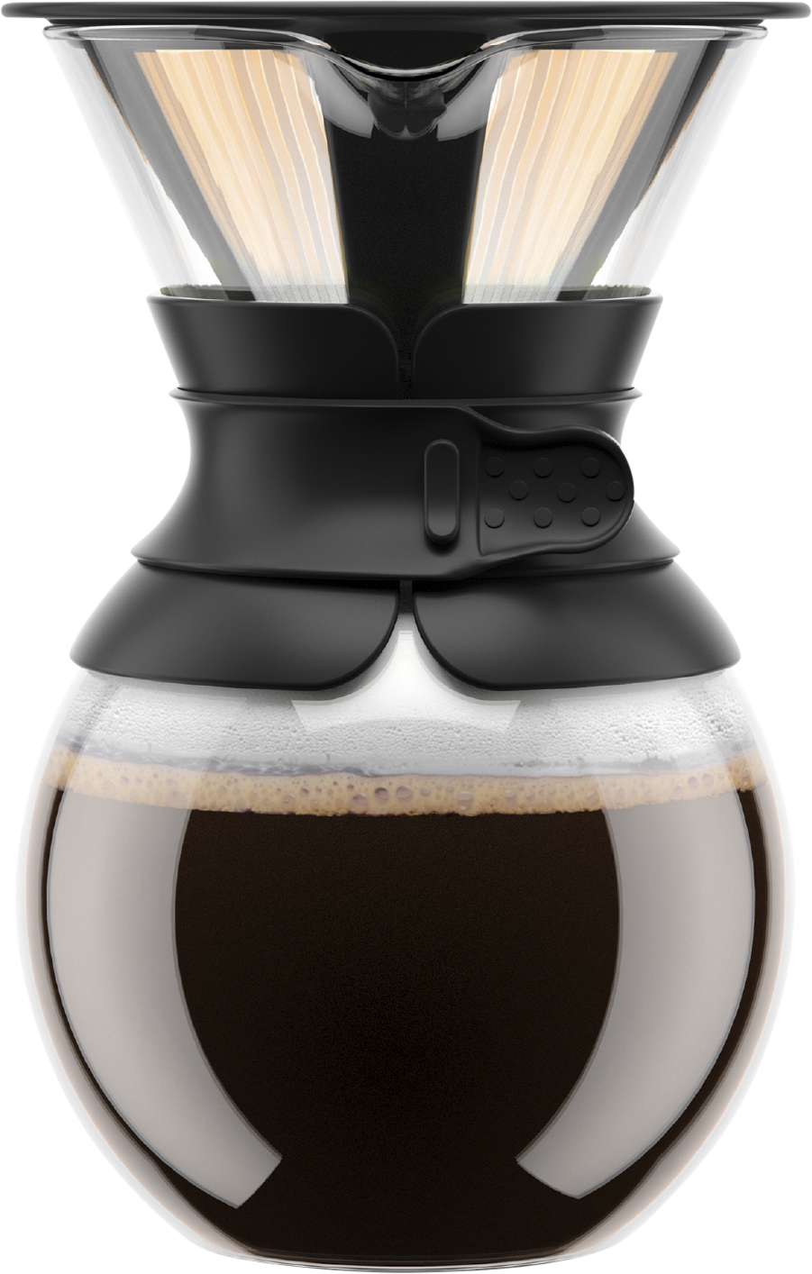 Pour Over Kaffebrygger med Filter, 1. 0 l