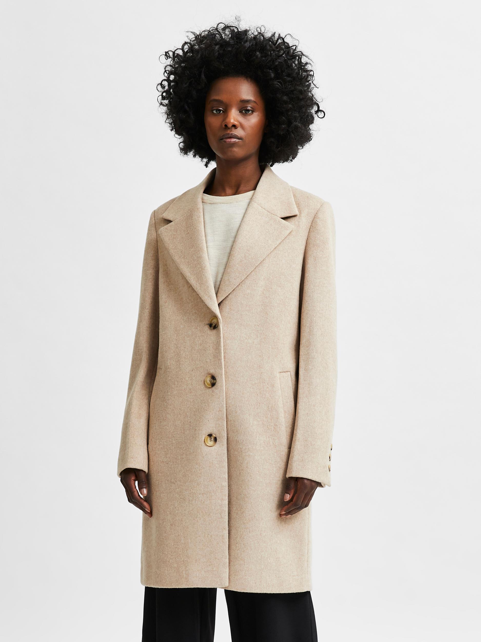 Slfnew Sasja Wool Coat B