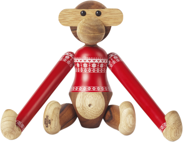 Billede af Abe Julesweater 2024 Lille Teak/limba