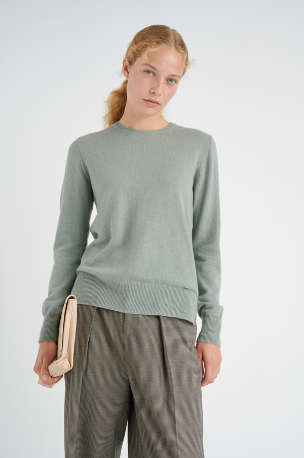 Lukkaiw Crewneck Pullover Premium – 100% Cashmere