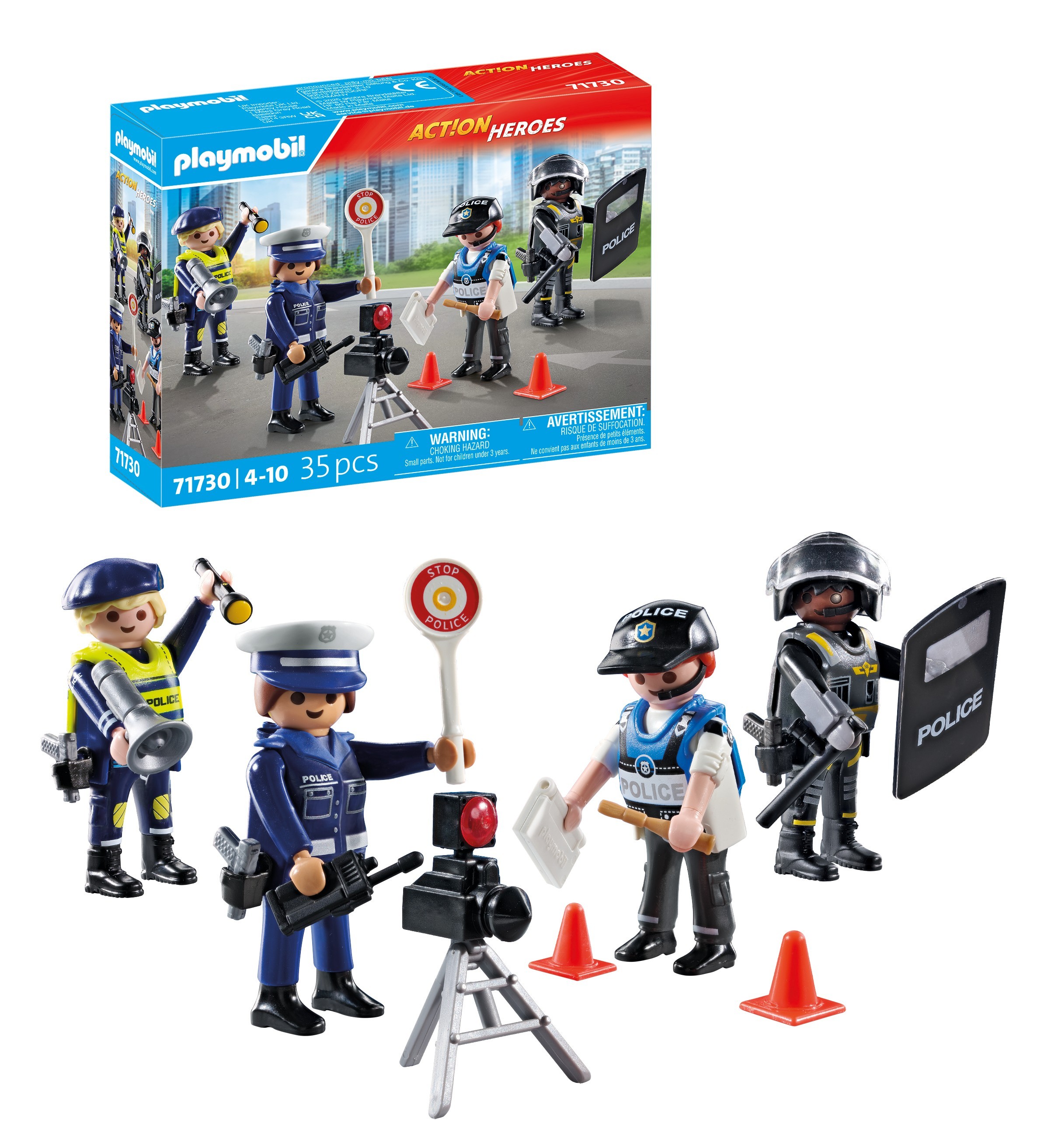 Police Figures Set