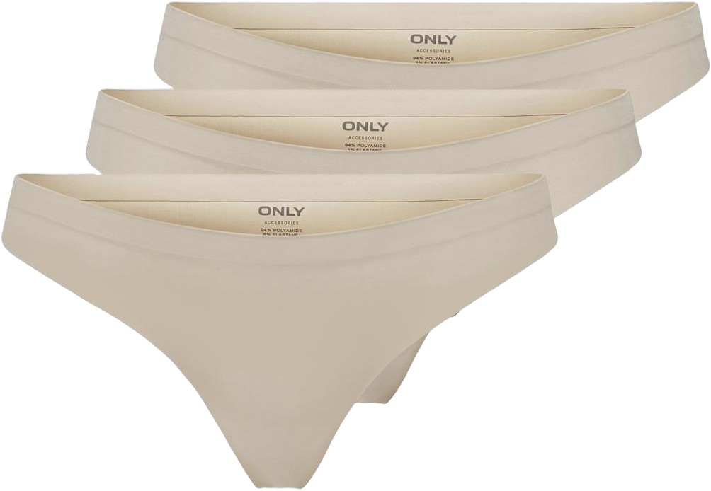 Onltracy Bonded Thong 3pack Noos A