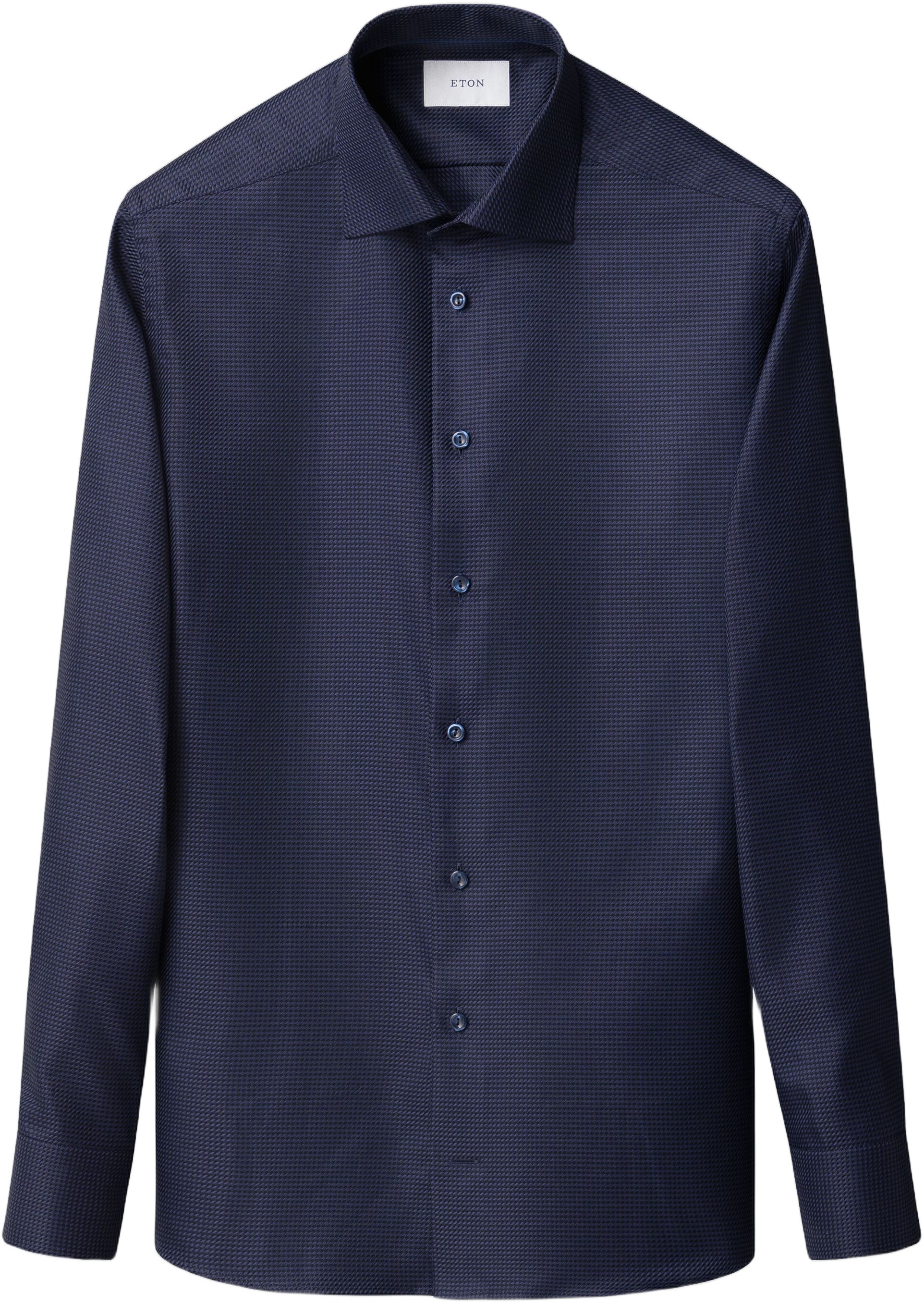 Slim Fit Houndstooth King Twill Shirt