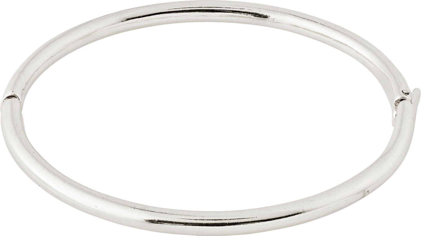 Sophia Recycled Bangle Bracelet Silverplated