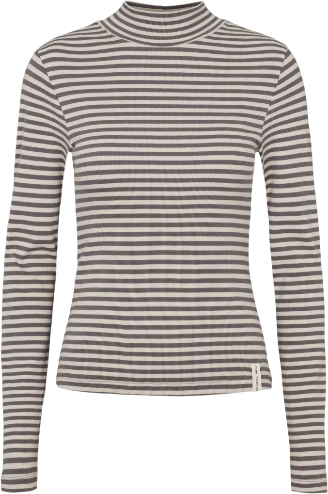 Esblossom Stripe LS Turtleneck Gots