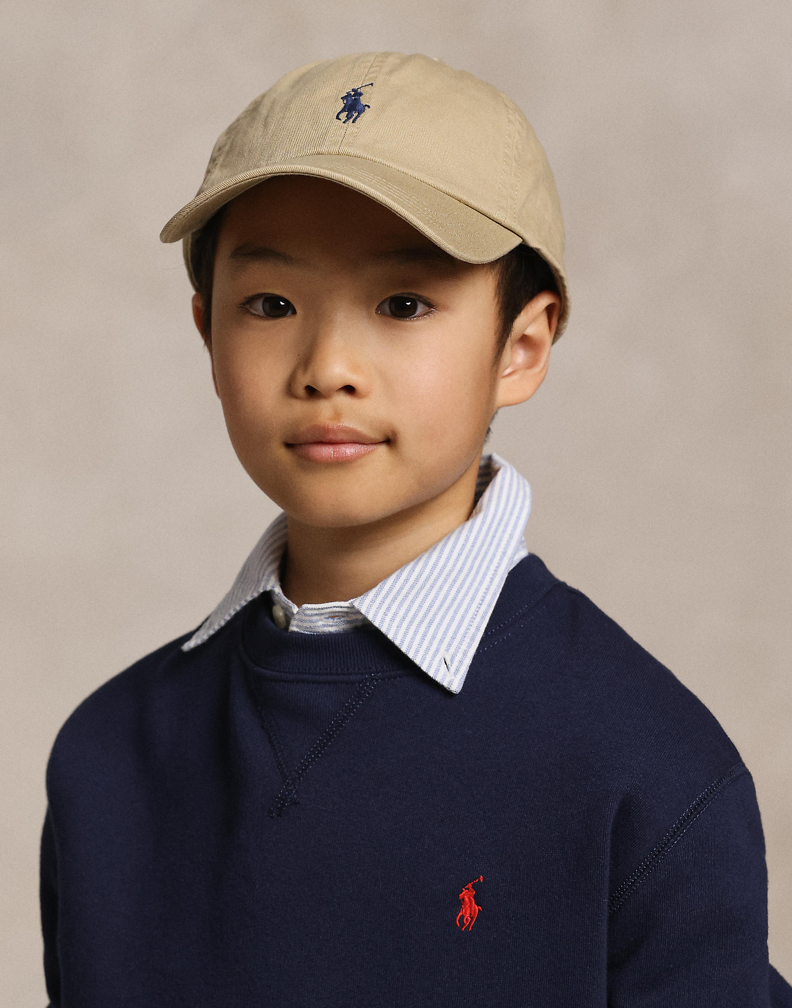 Cotton Chino Baseball Cap Kids