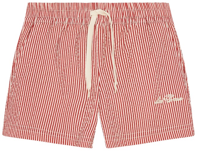 Stripe Seersucker Swim Shorts Kids