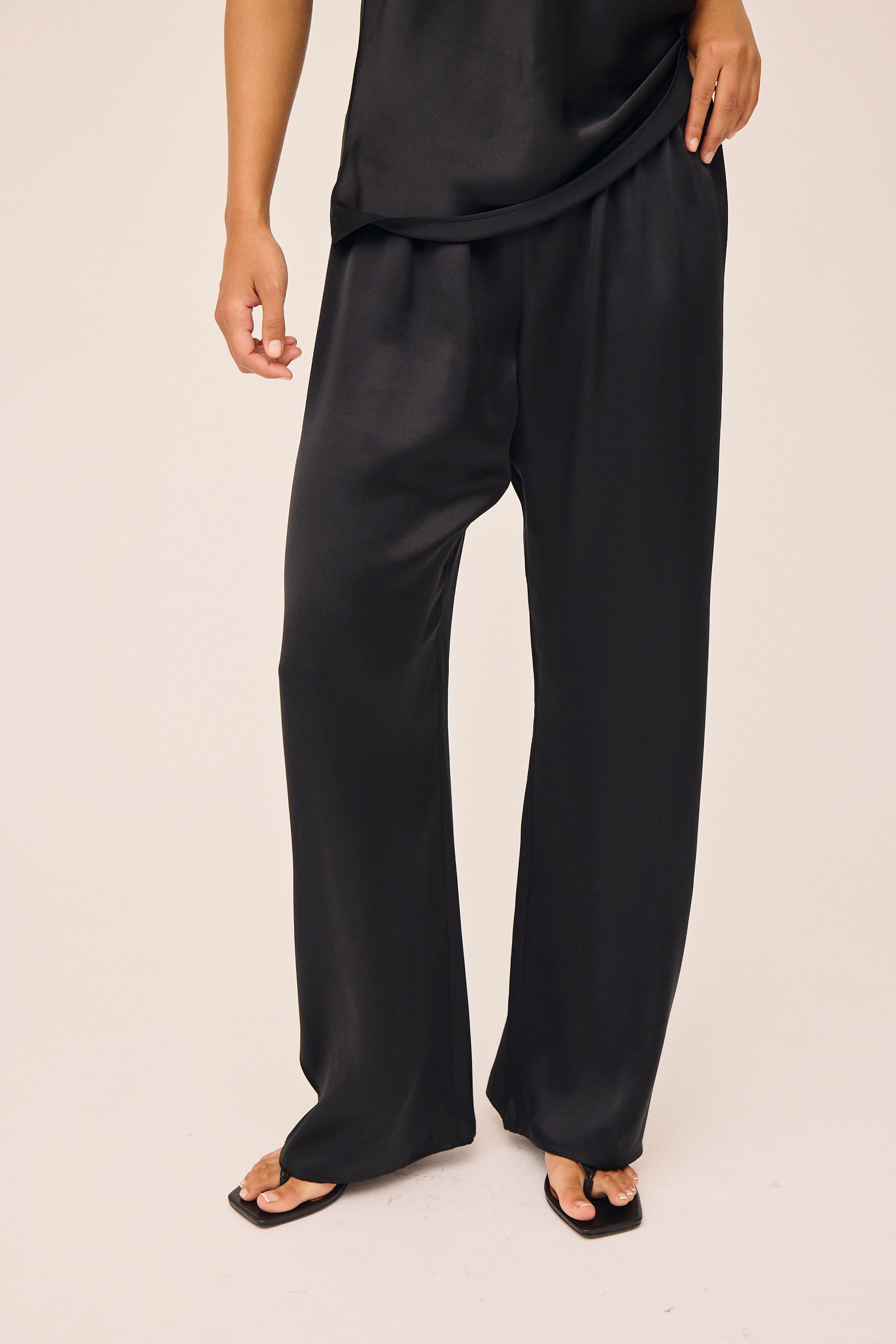 Moon 2 G Regular Pyjamas Trousers, 100% Silk