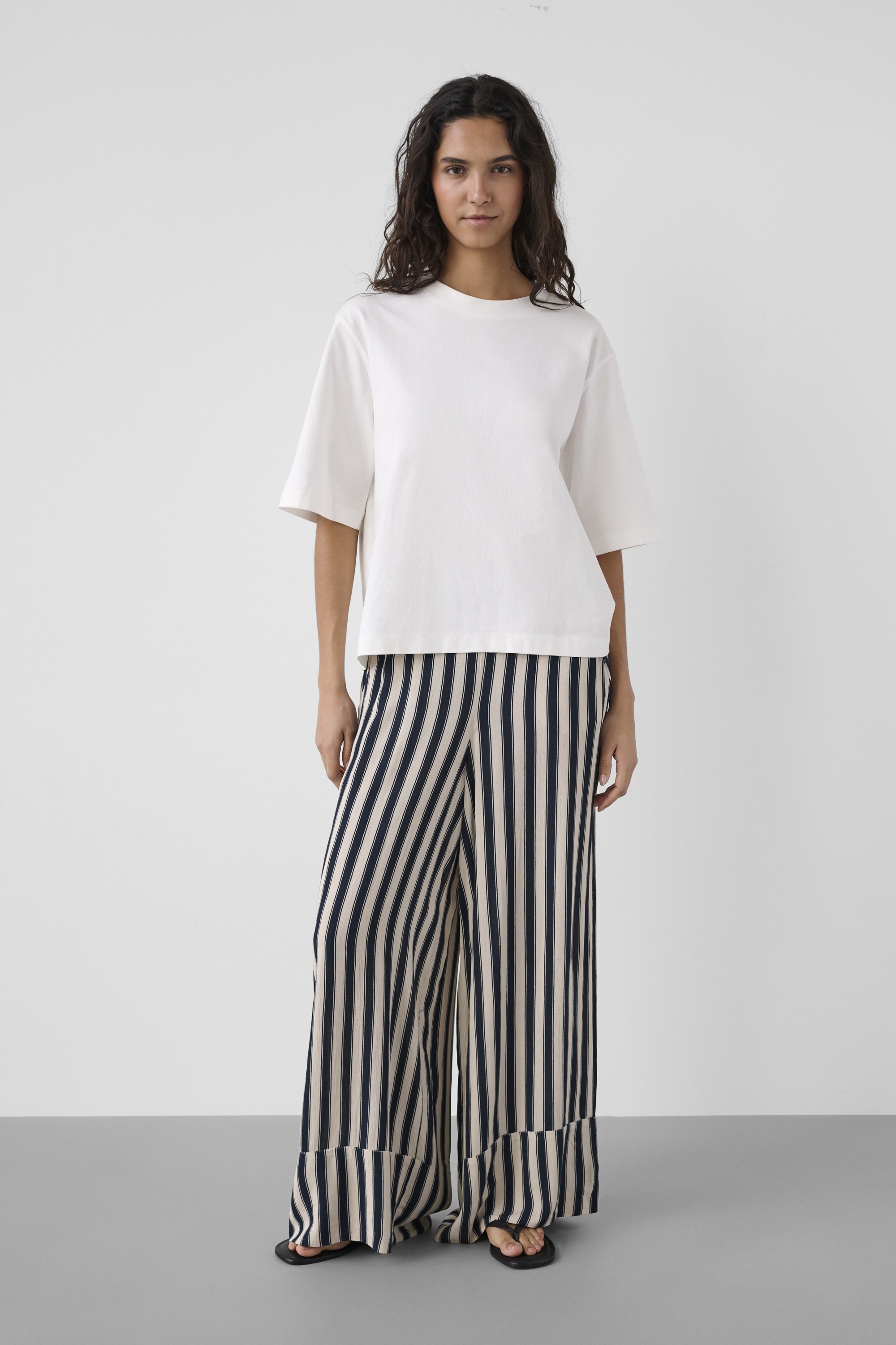 Slzaya Pull Up Printed Pants
