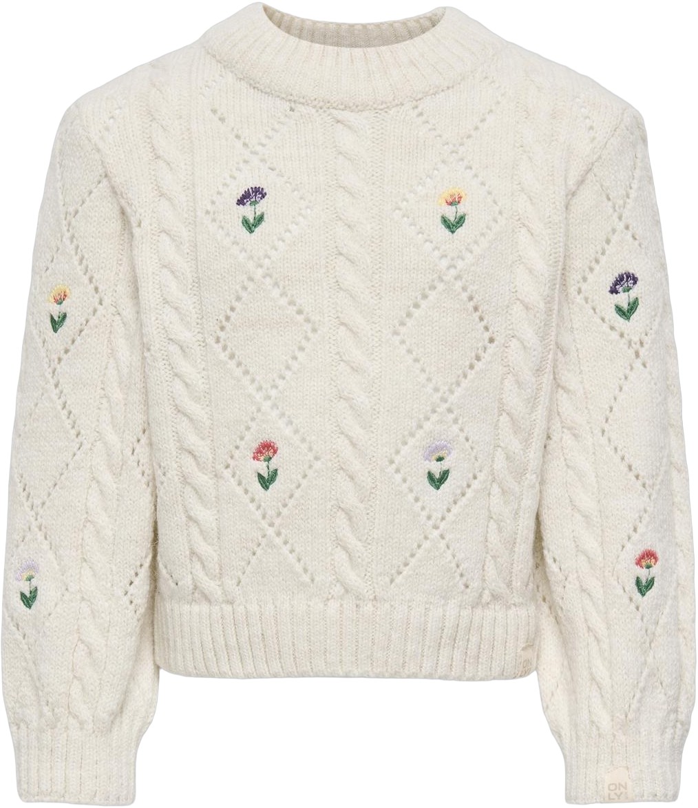 Kmgflower L/S Oneck KNT