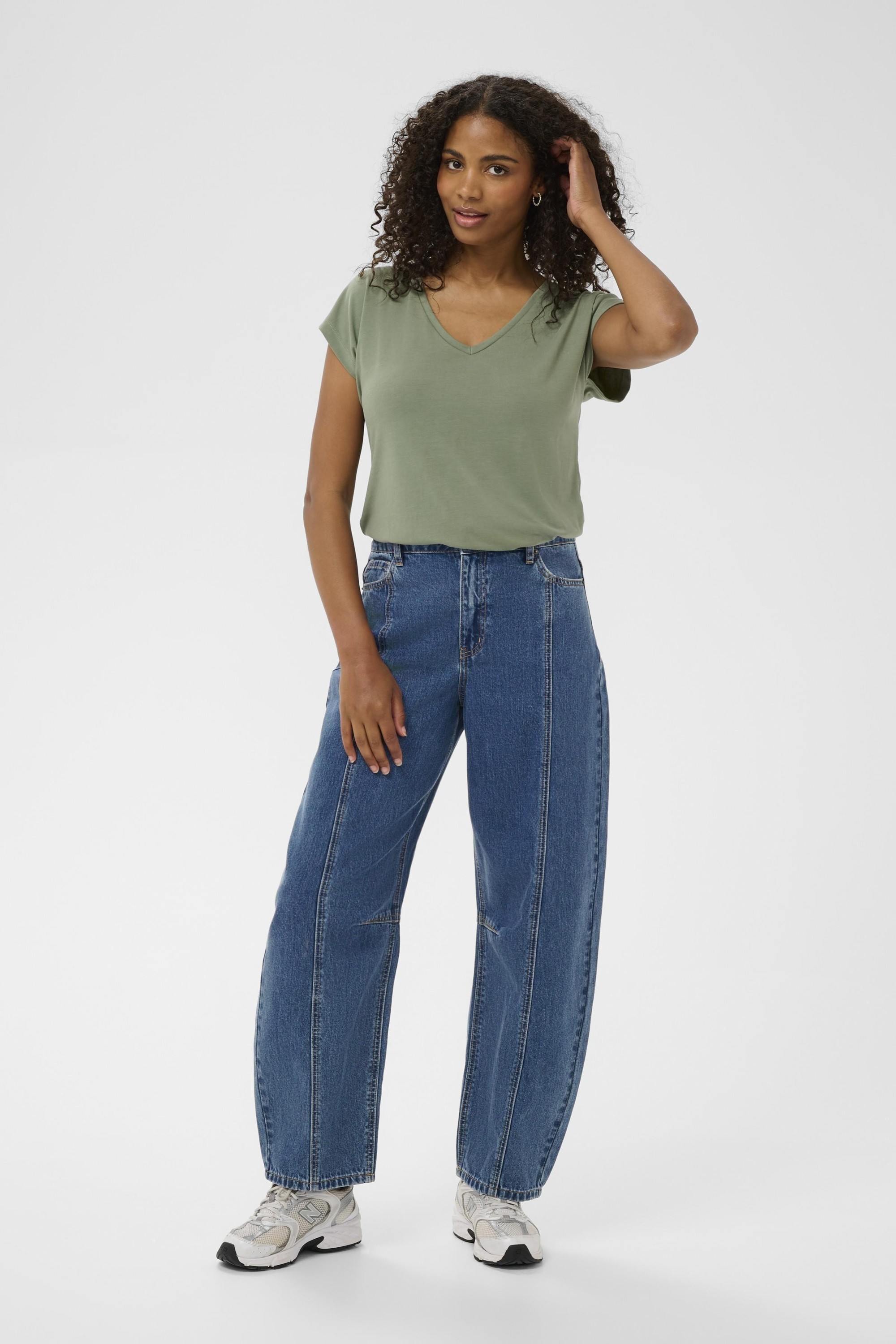 Kaross HW Barrel Jeans