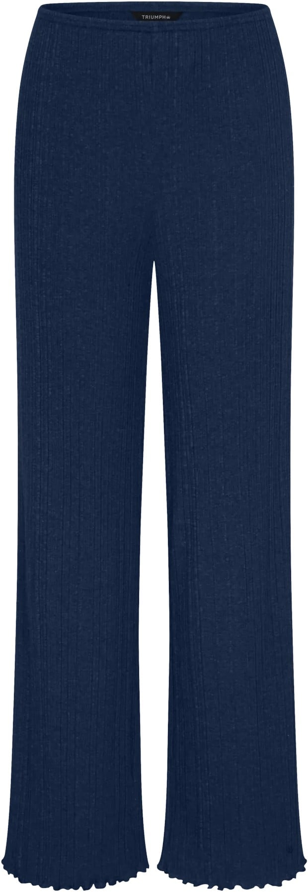 Versatile Rib Straight Trousers