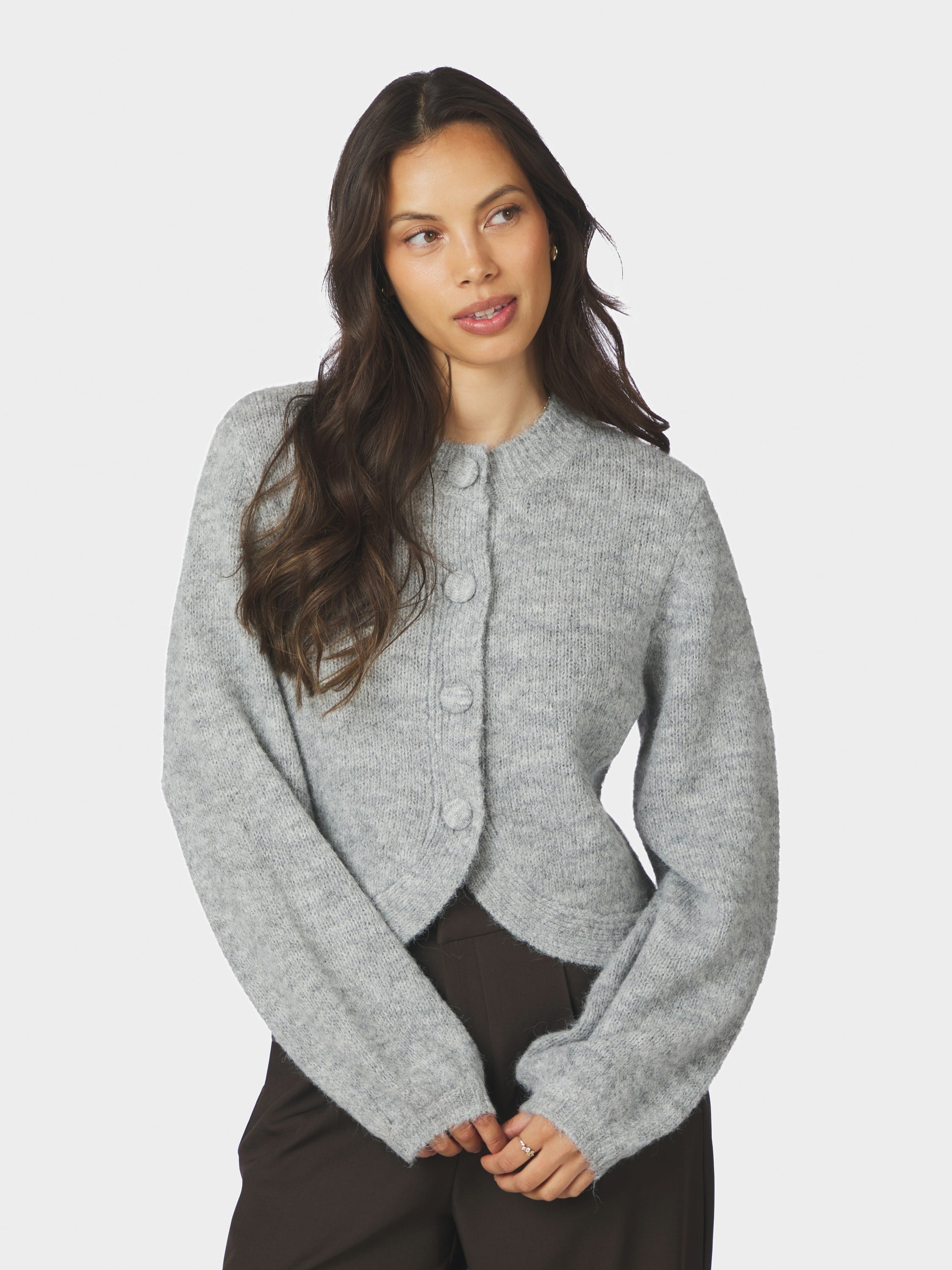 Gio Fluffy Knit Cardigan
