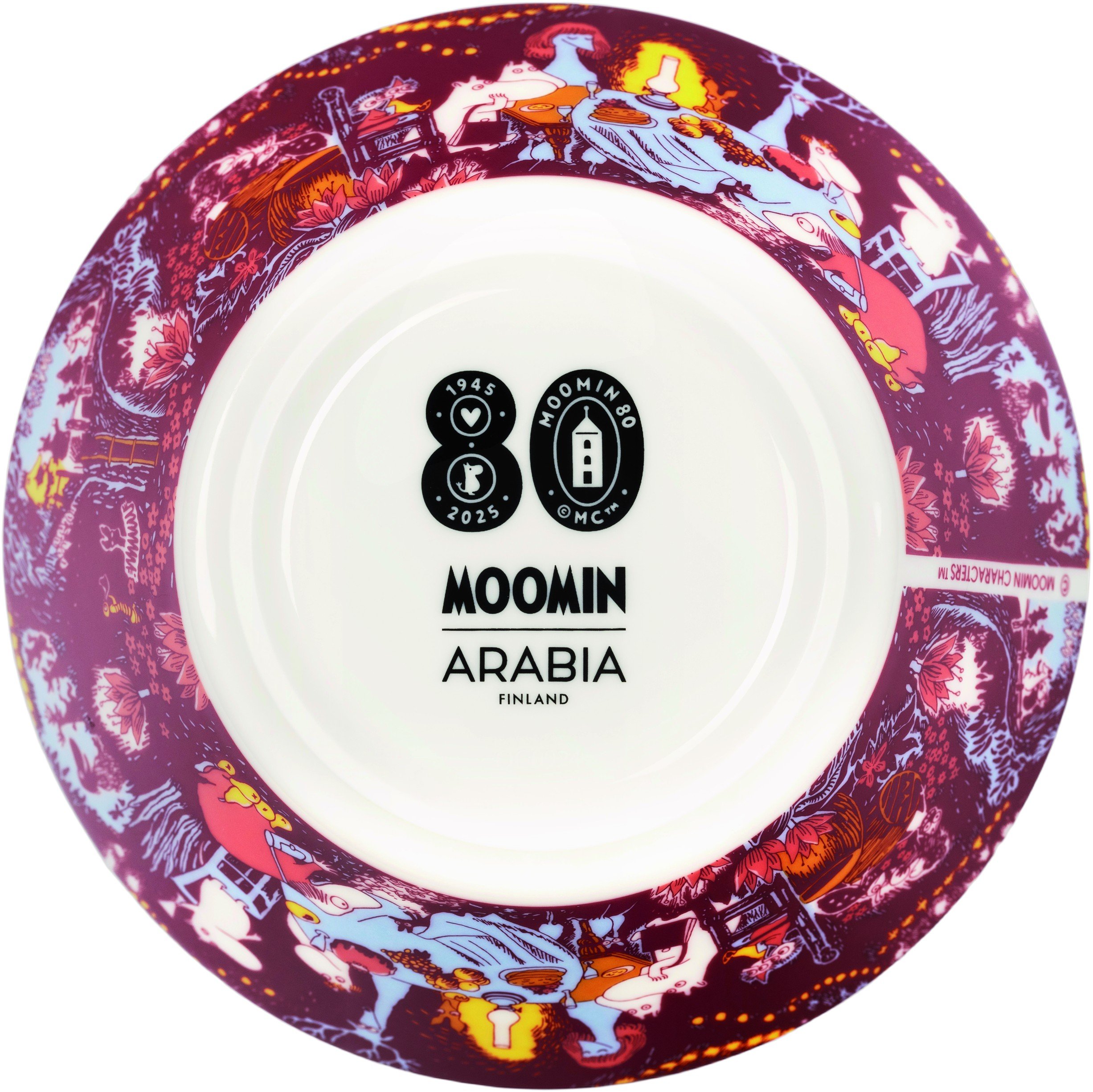 Moomin Arabia 15cm Skål Festlige Øjeblikke