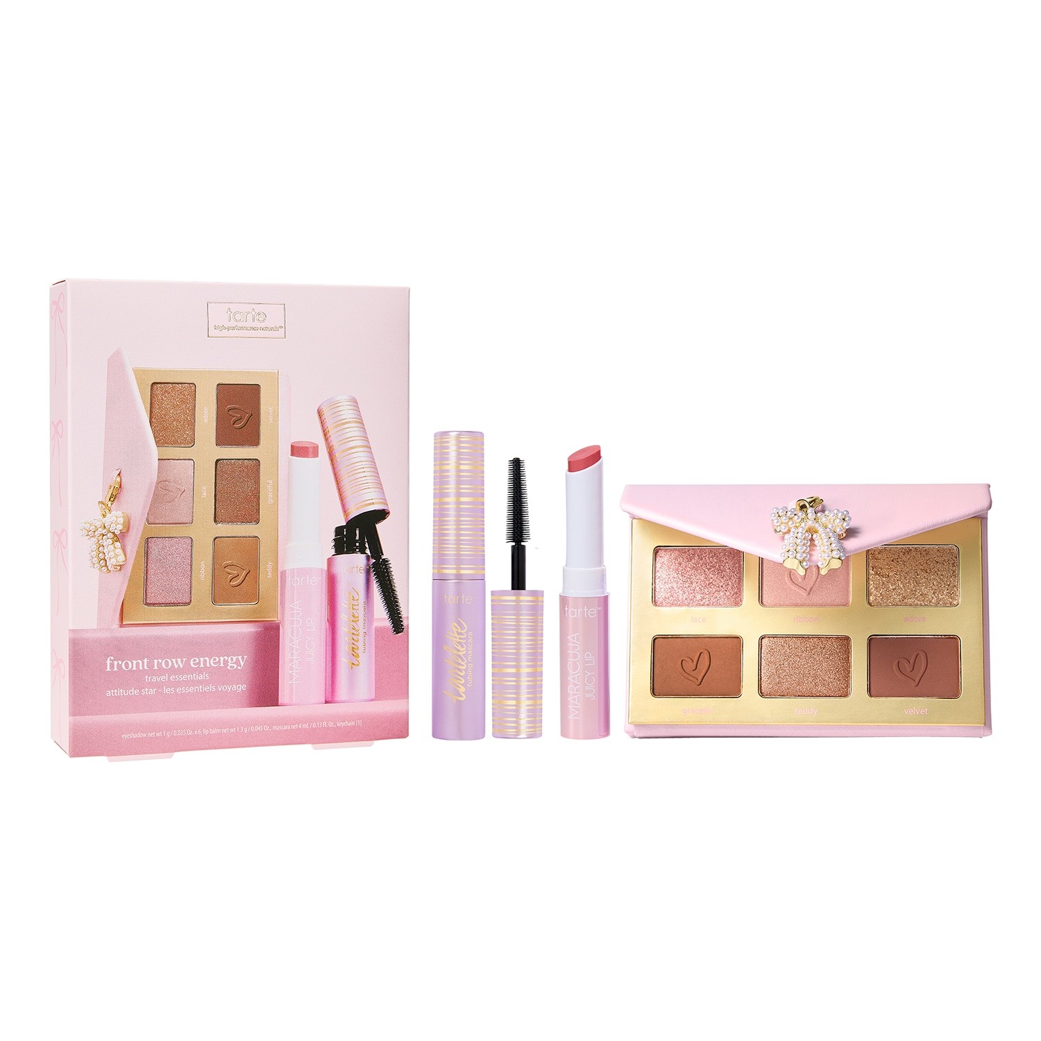 Front Row Energy Travel Essentials Makeupsæt i Rejsestørrelse