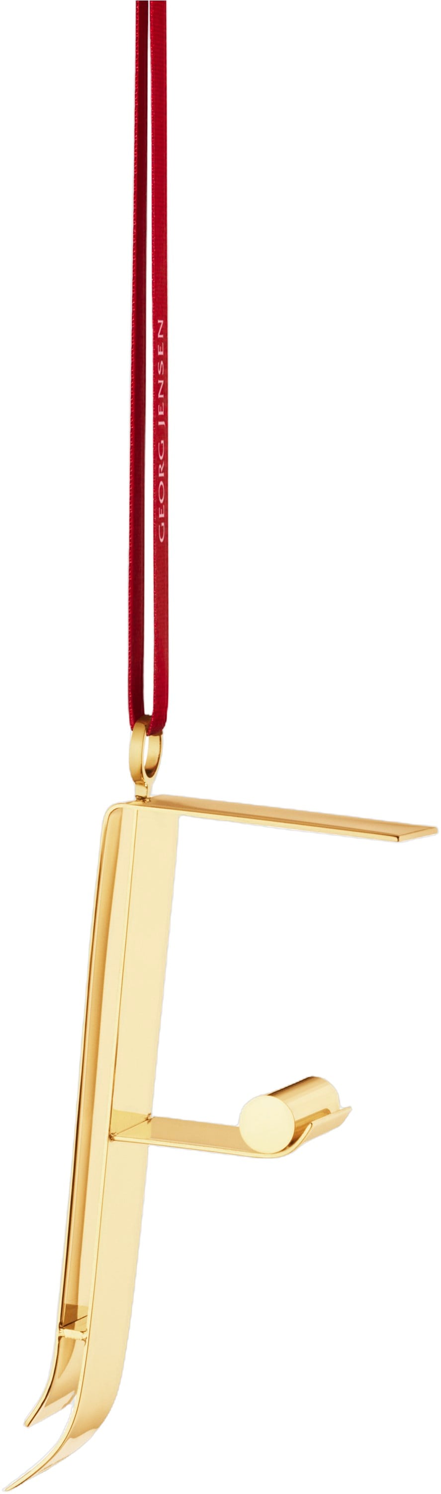 2026 Juleornament Bogstavophæng 18kt Guld
