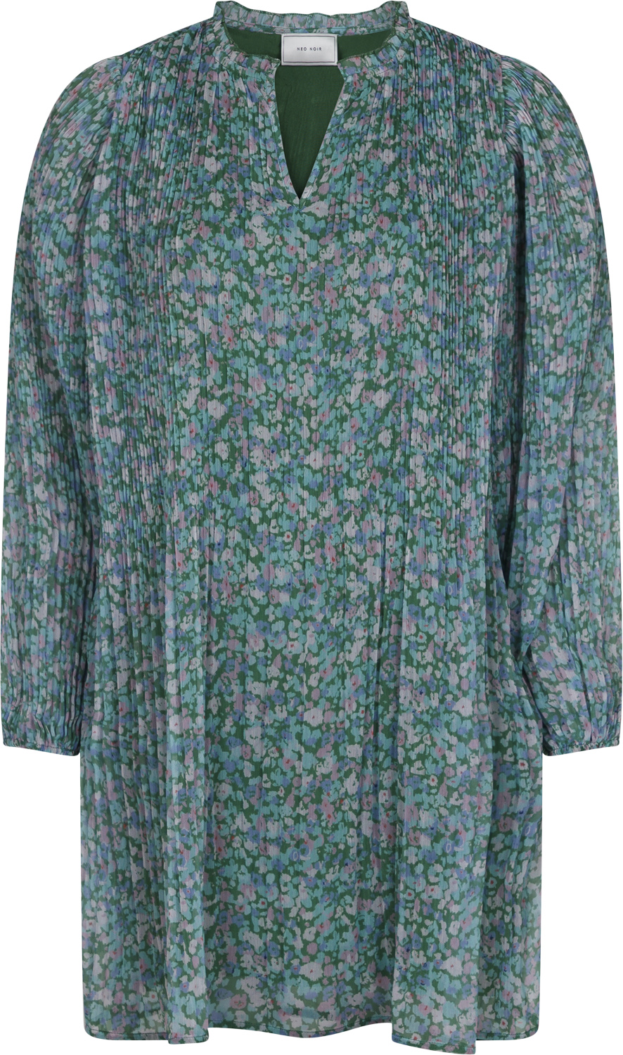Svala Forest Plissé Dress