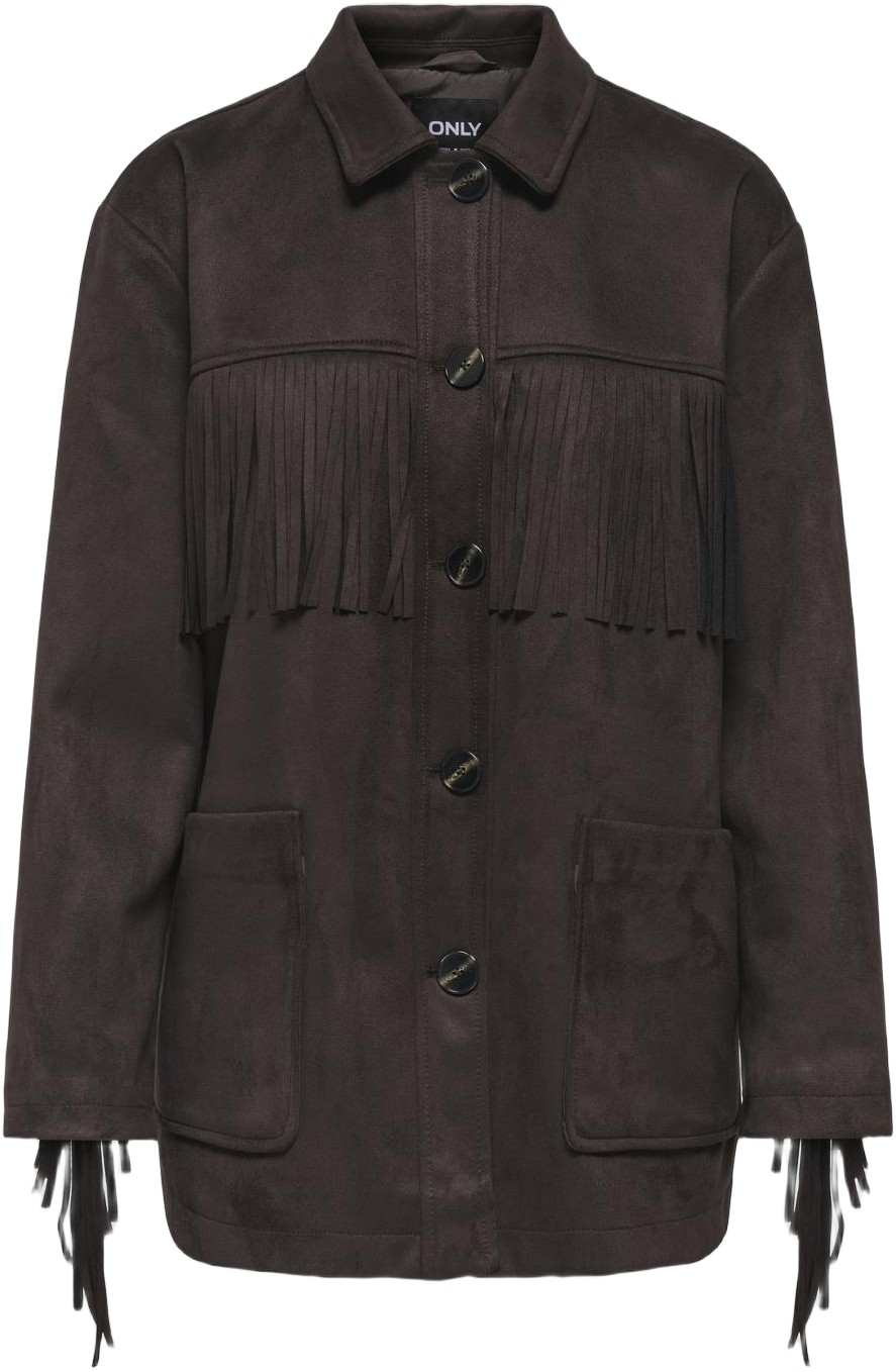 Onlwilla Fringes Faux Suede Jacket