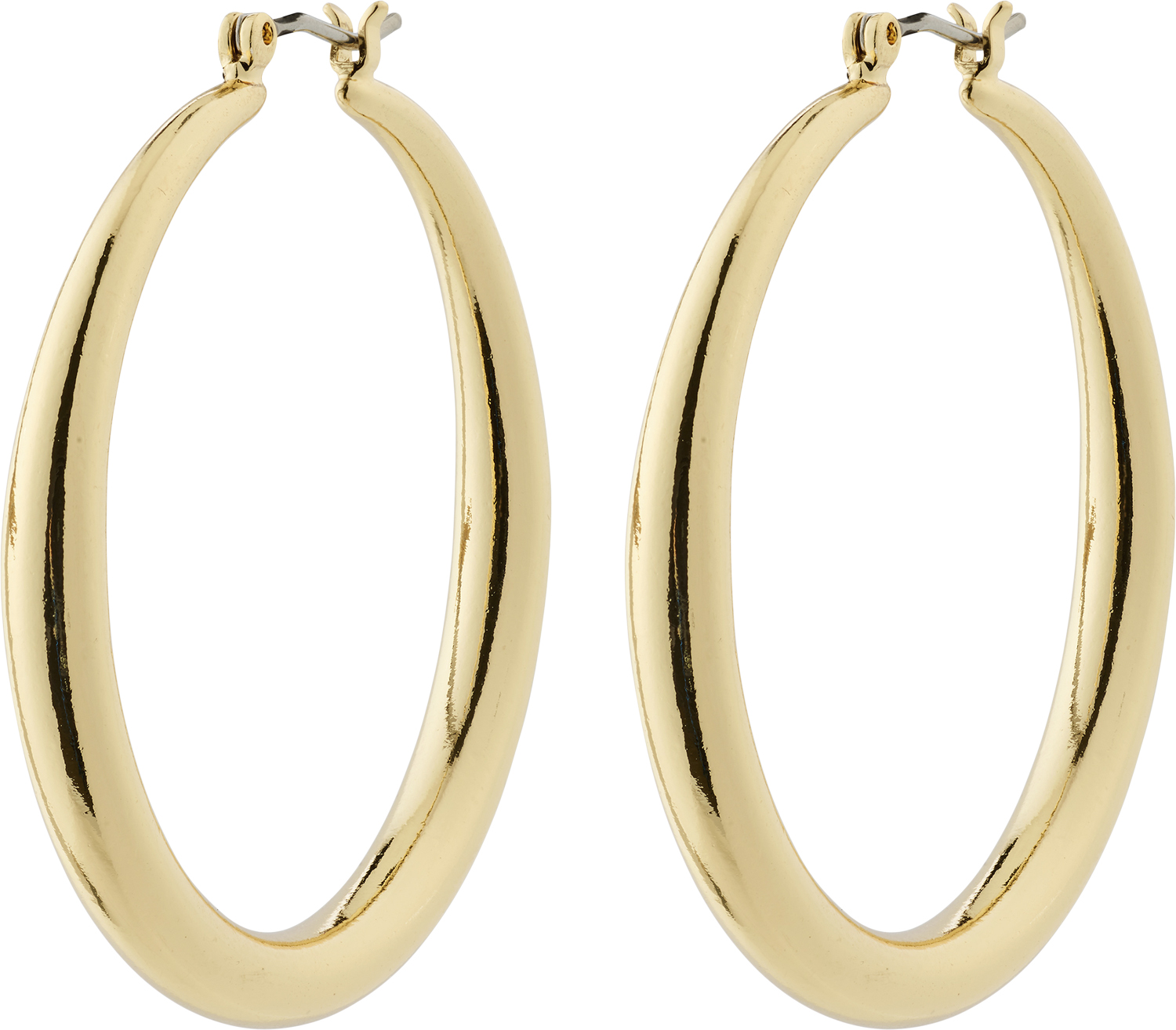 Priya Recycled Hoop Earrings Goldplated