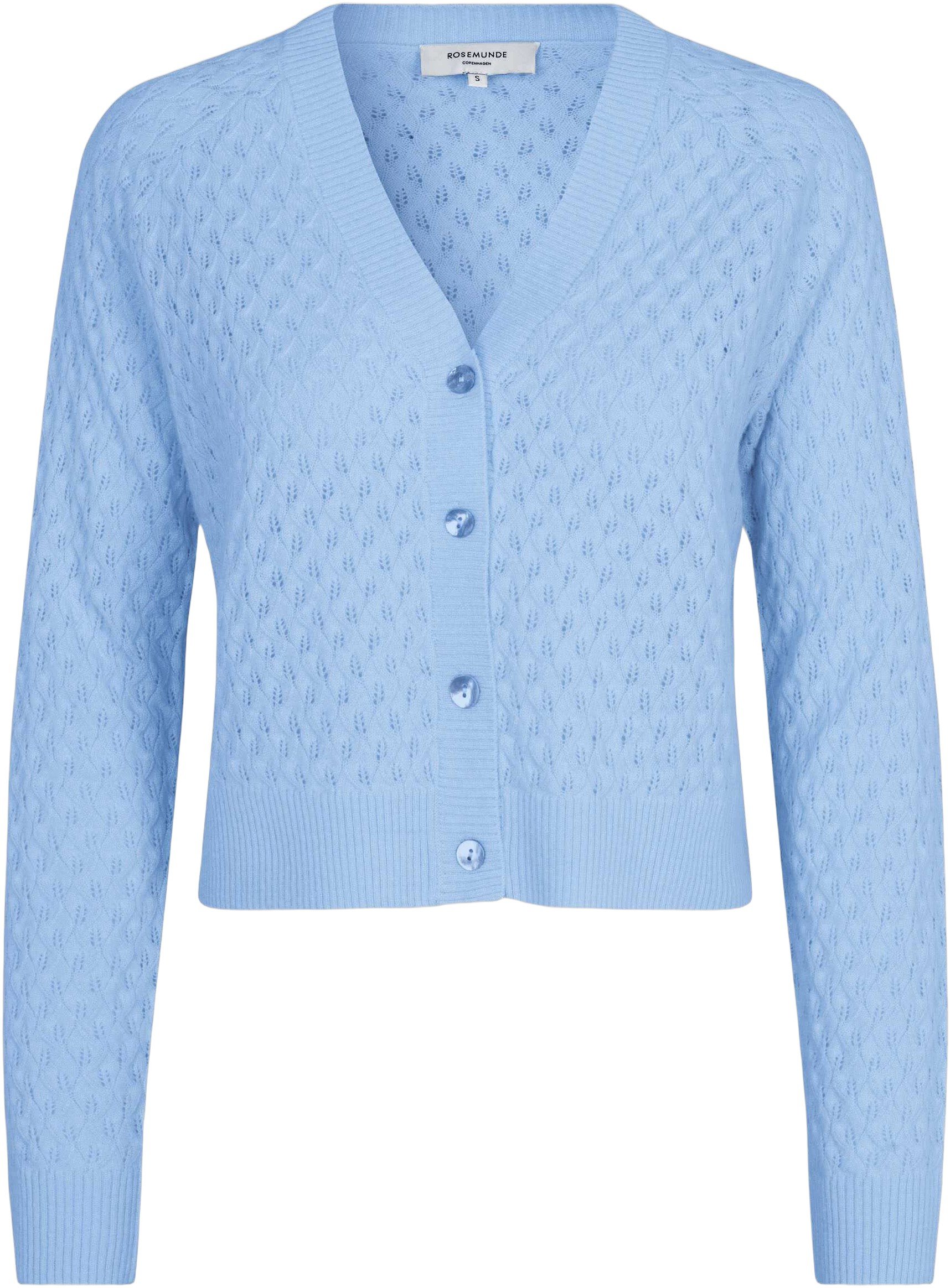 Rwlaica Cashmere Pointelle Cardigan Rwlaica Cashmere Pointelle Cardigan