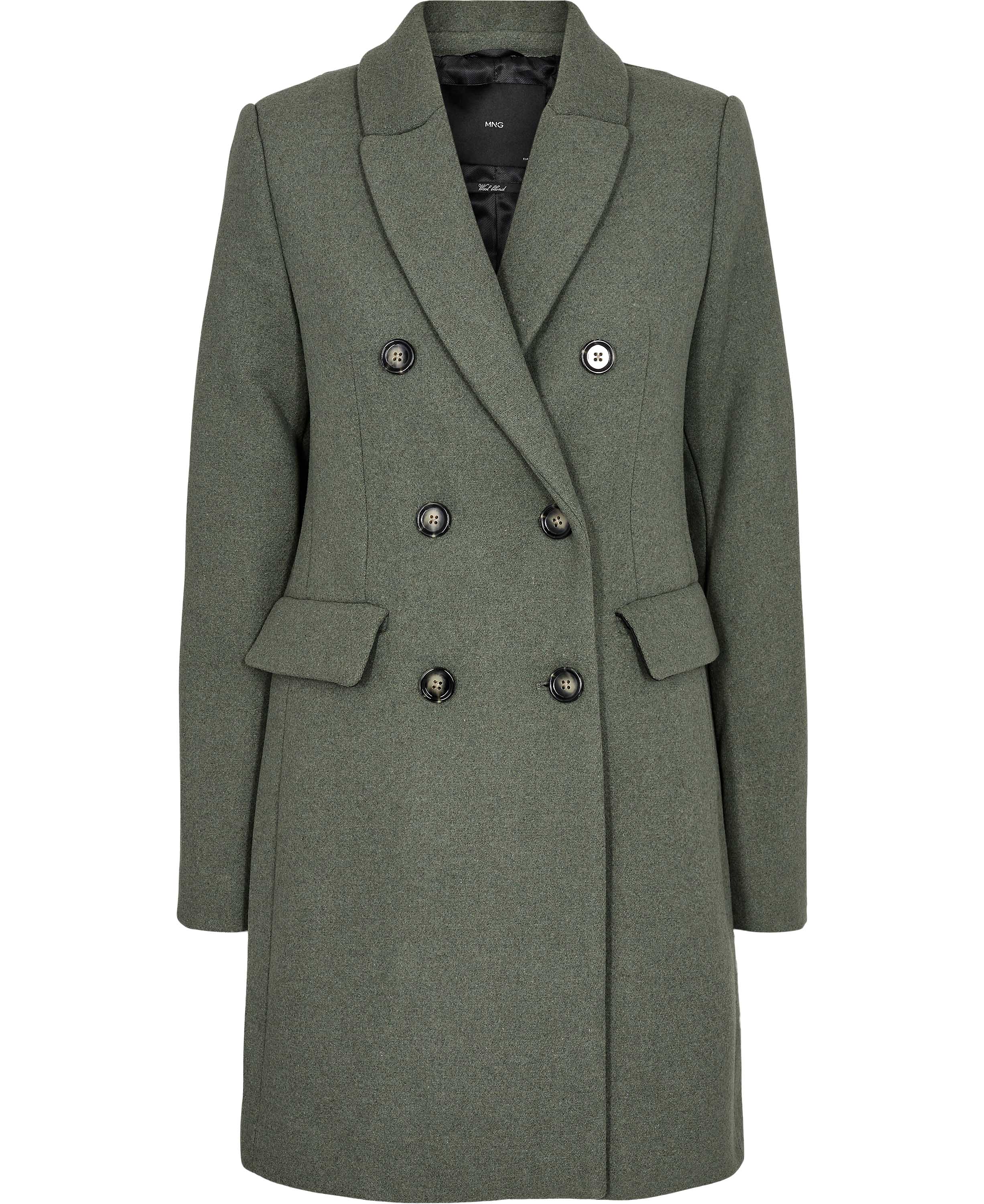Wool Doublebreasted Coat