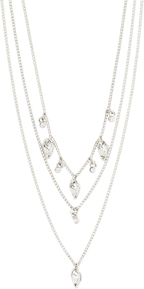Jules Necklace Silverplated