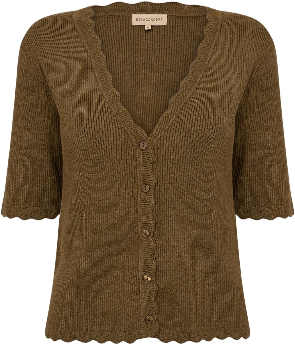 Scdollie 788 Cardigan Oliven
