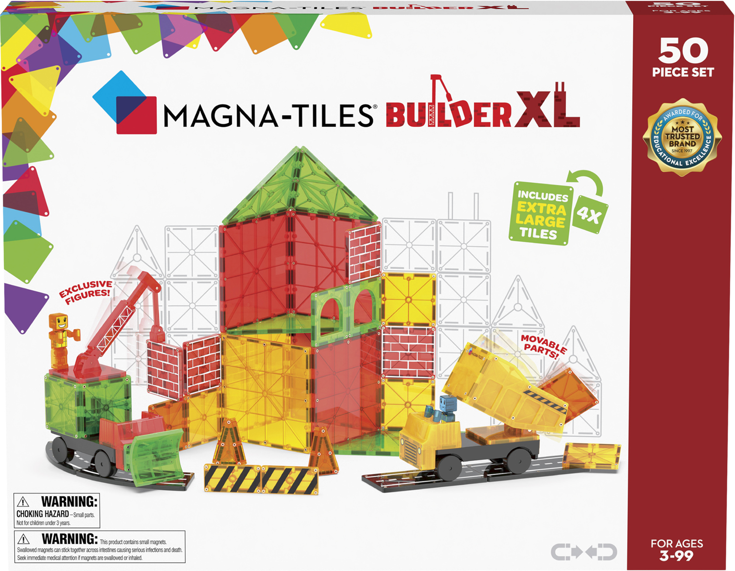 Magnatiles Builder XL 50