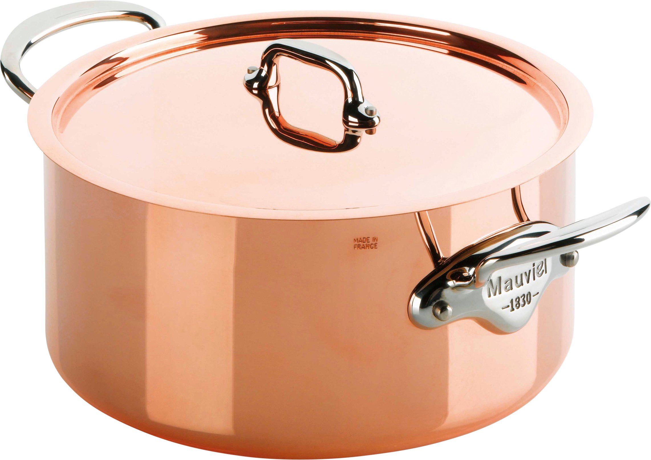 Gryde med lÃ¥g M'150s 5,9 Liter Kobber/stã¥l
