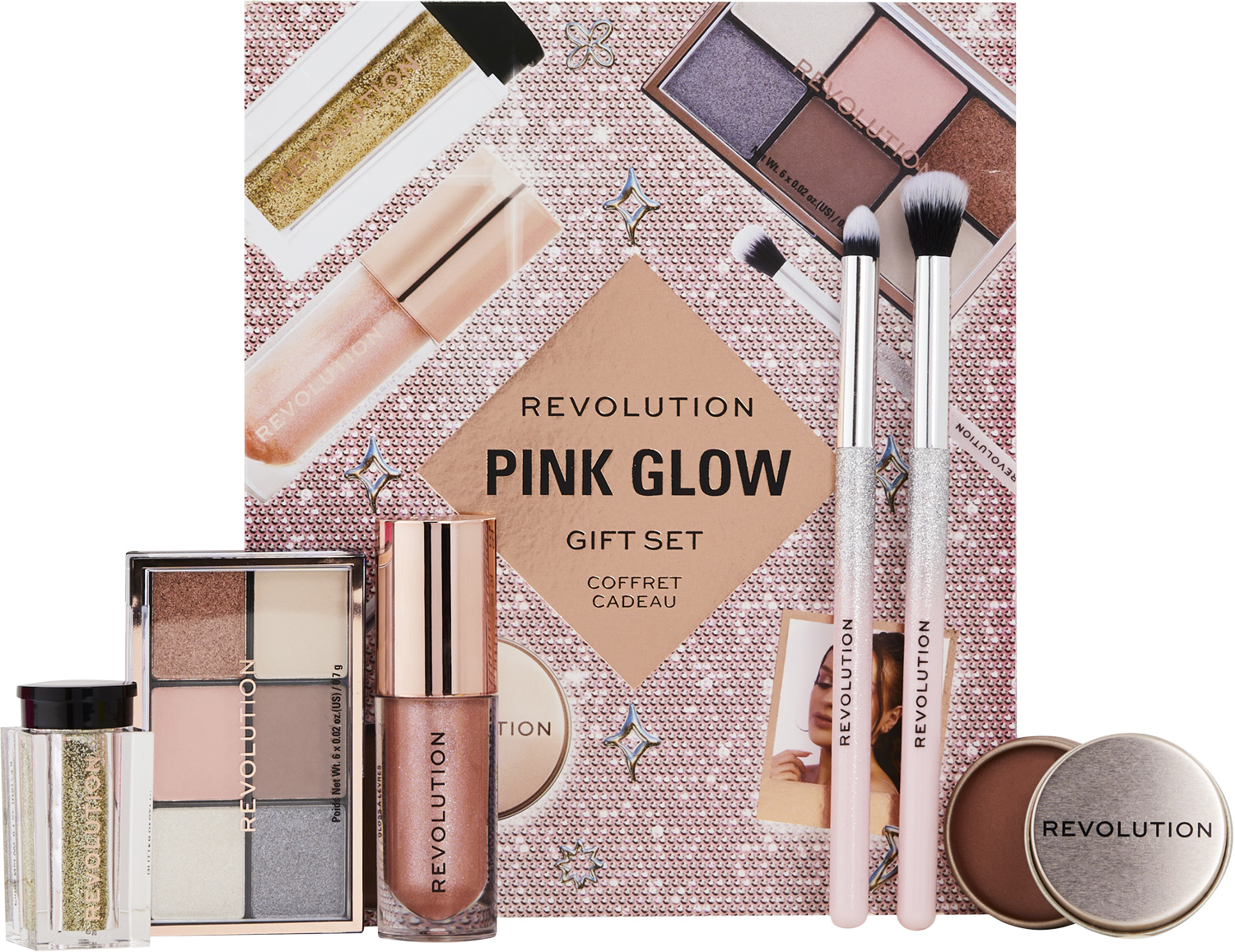 Pink Glow Get The Look Julegaveæske