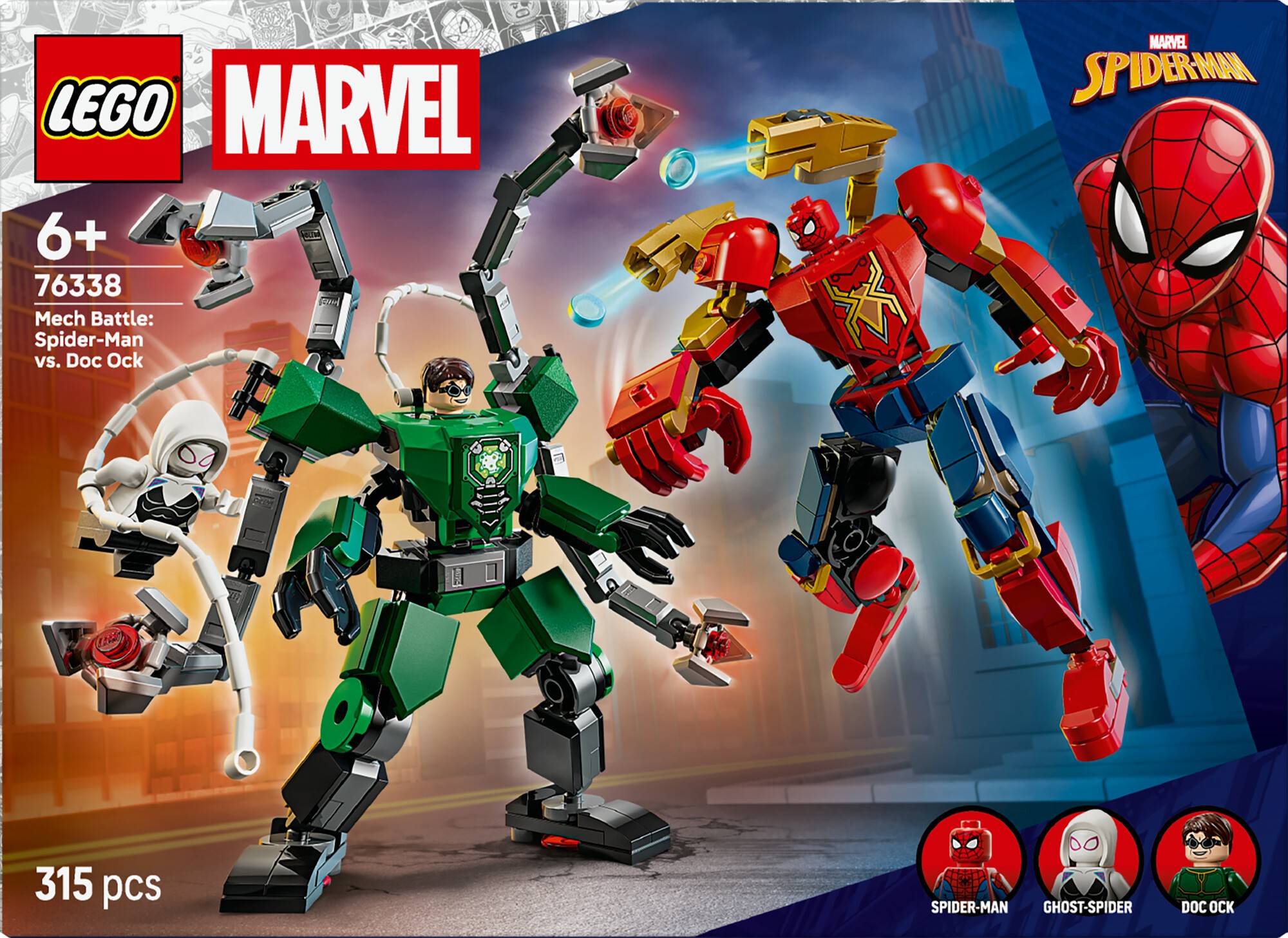 Mechkamp – Spider-man mod Doc Ock 76338