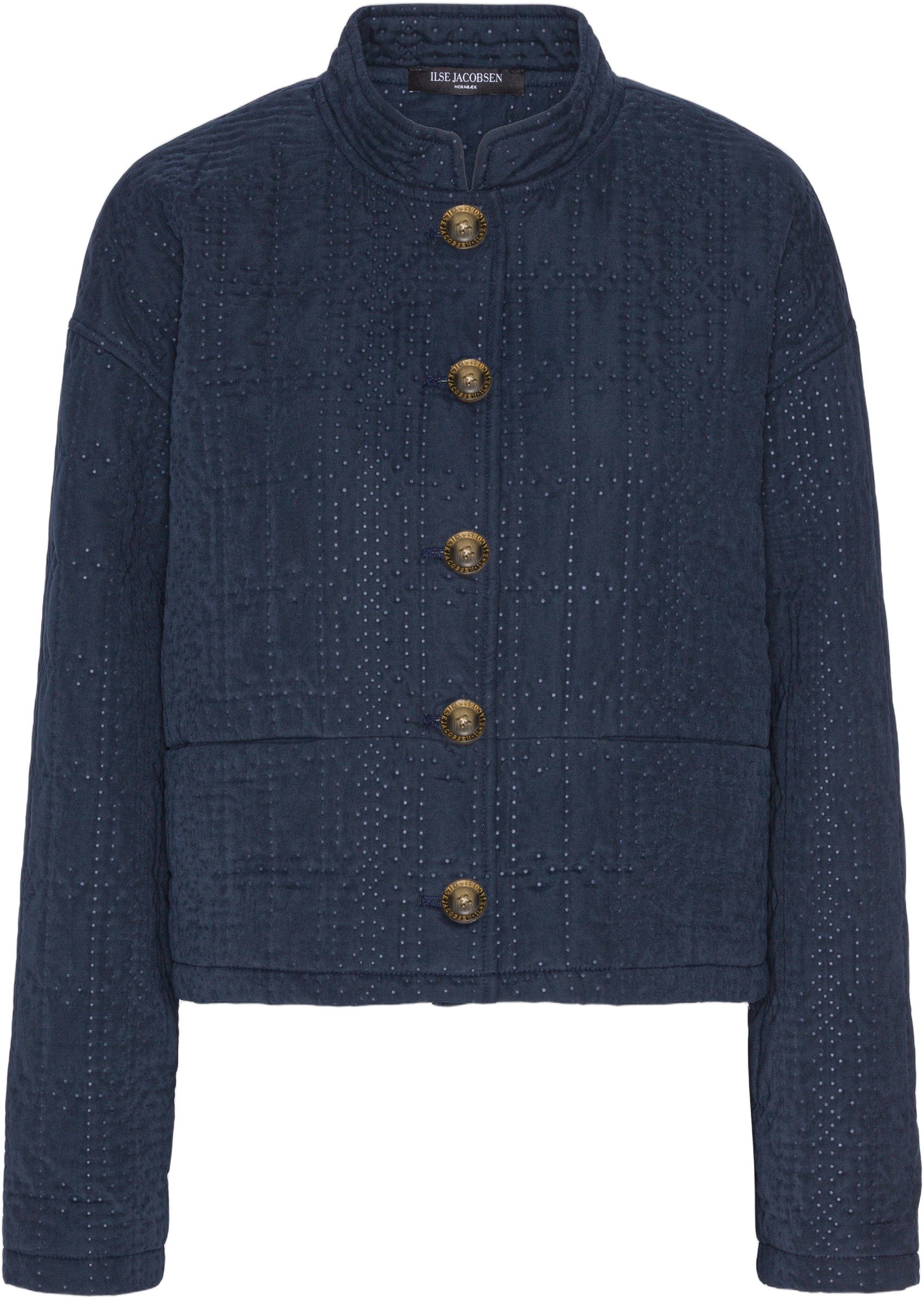 Laser Dotted Quilt Jacket