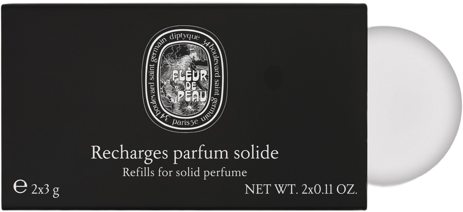 Refill Solid Perfume Fleur de Peau 2x3g