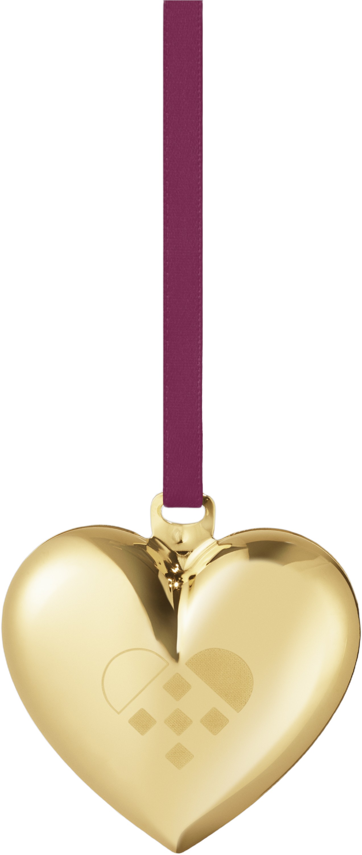 CC 2025 Heart 18kt Gold Plated Brass
