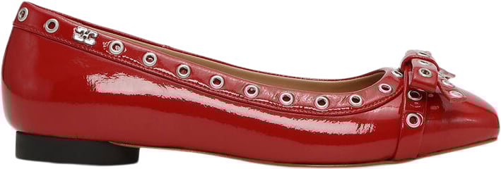 Eyelets Bow Ballerina Naplack