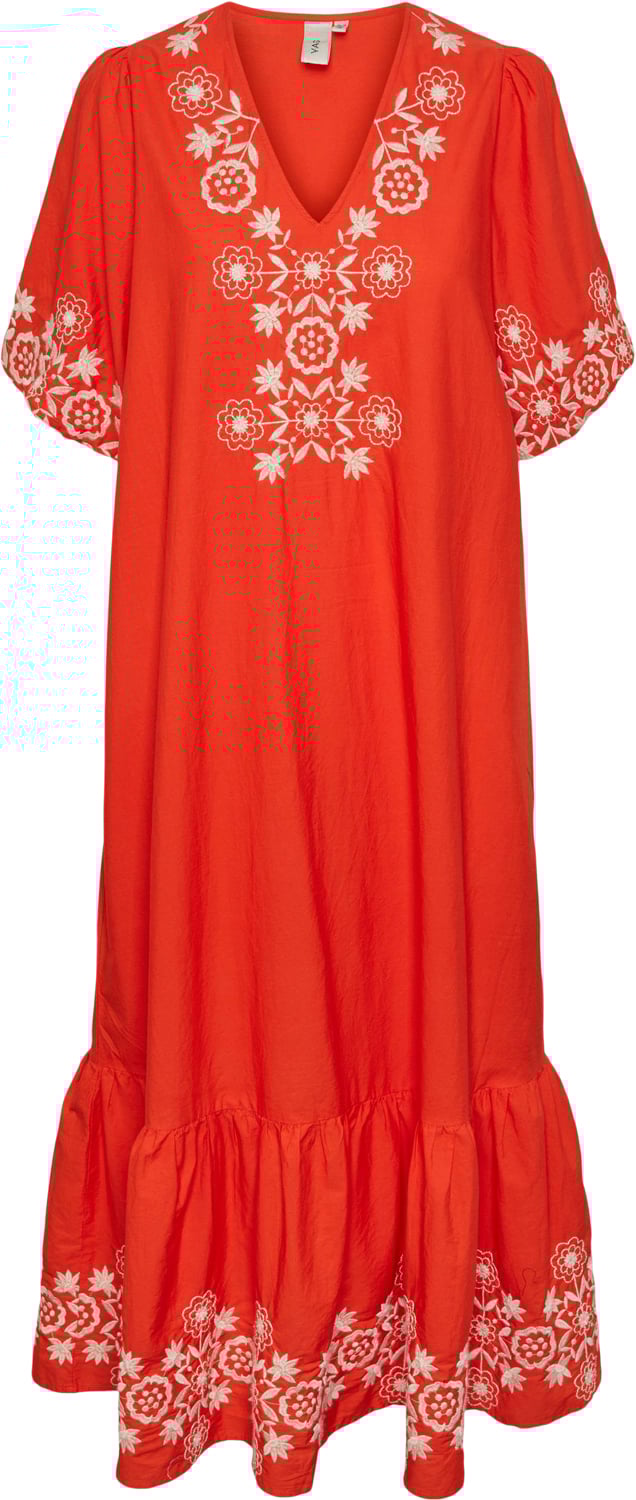 Yasfiesta 2/4 Embroidery Dress S.