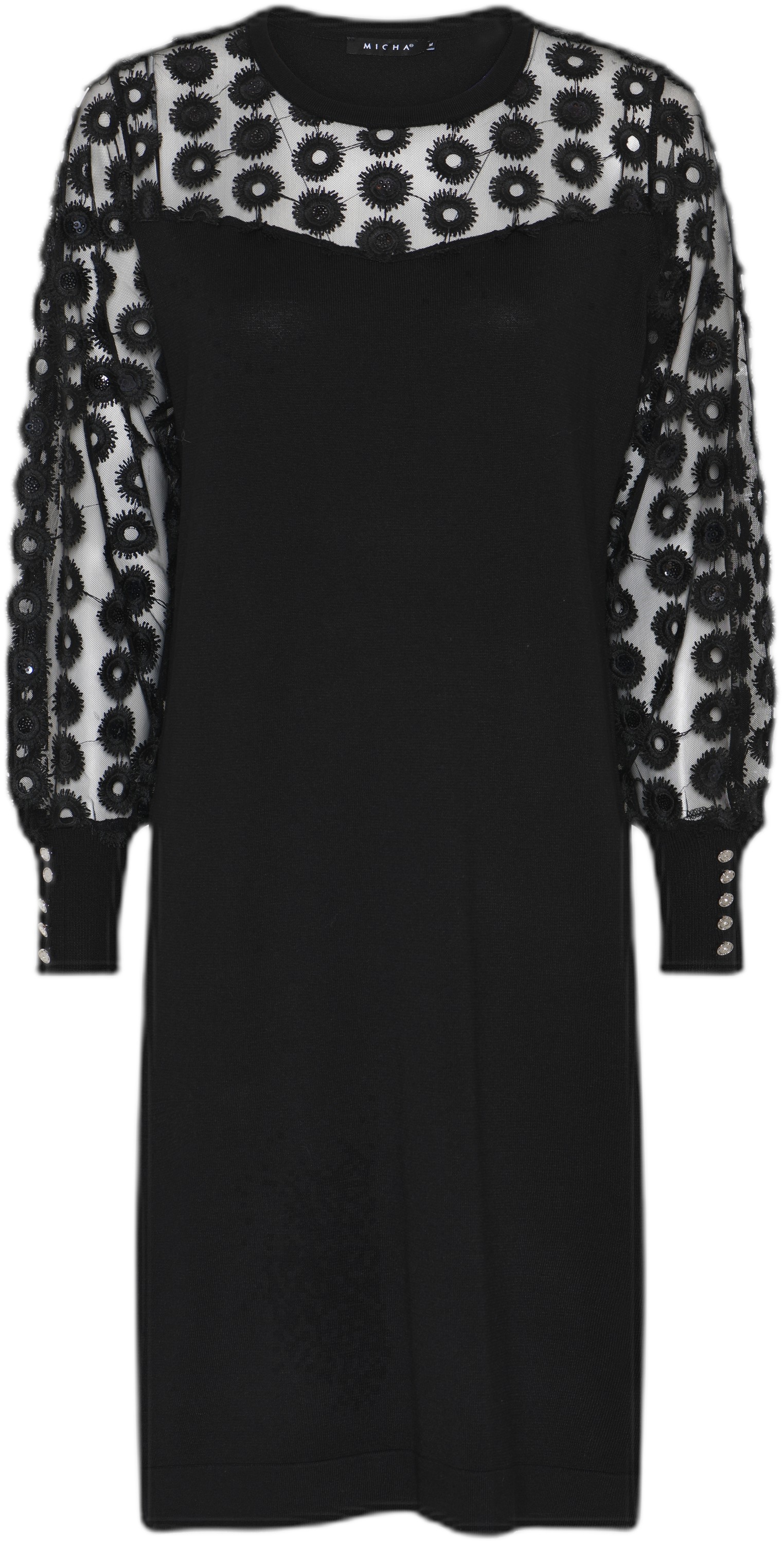 Dress_ Knit and Circle Lace