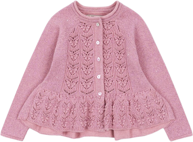 Cabby Frill Cardigan