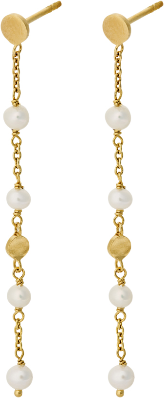 Ocean Pearl Earchains 55 mm - Køb til DKK 375 - Spar 25%