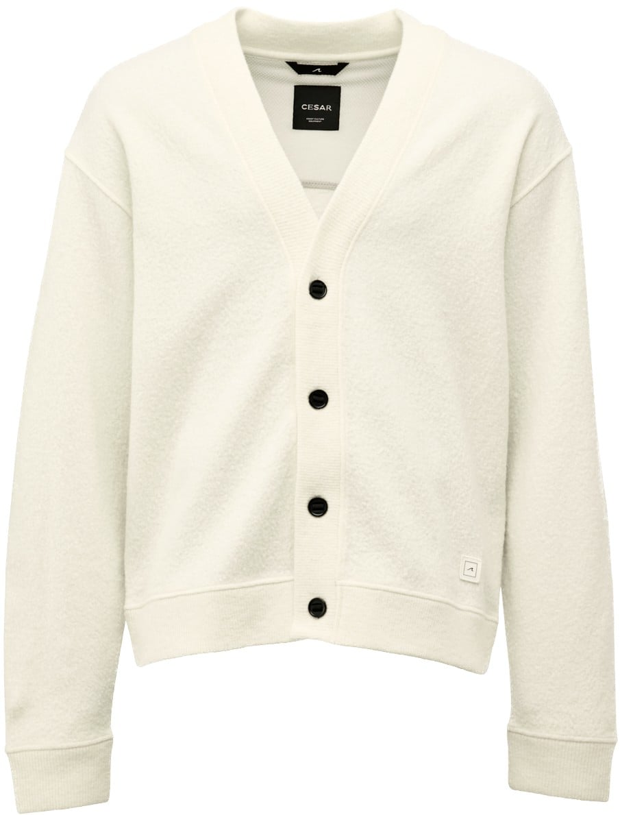 Seaham Boiled Wool Cardigan