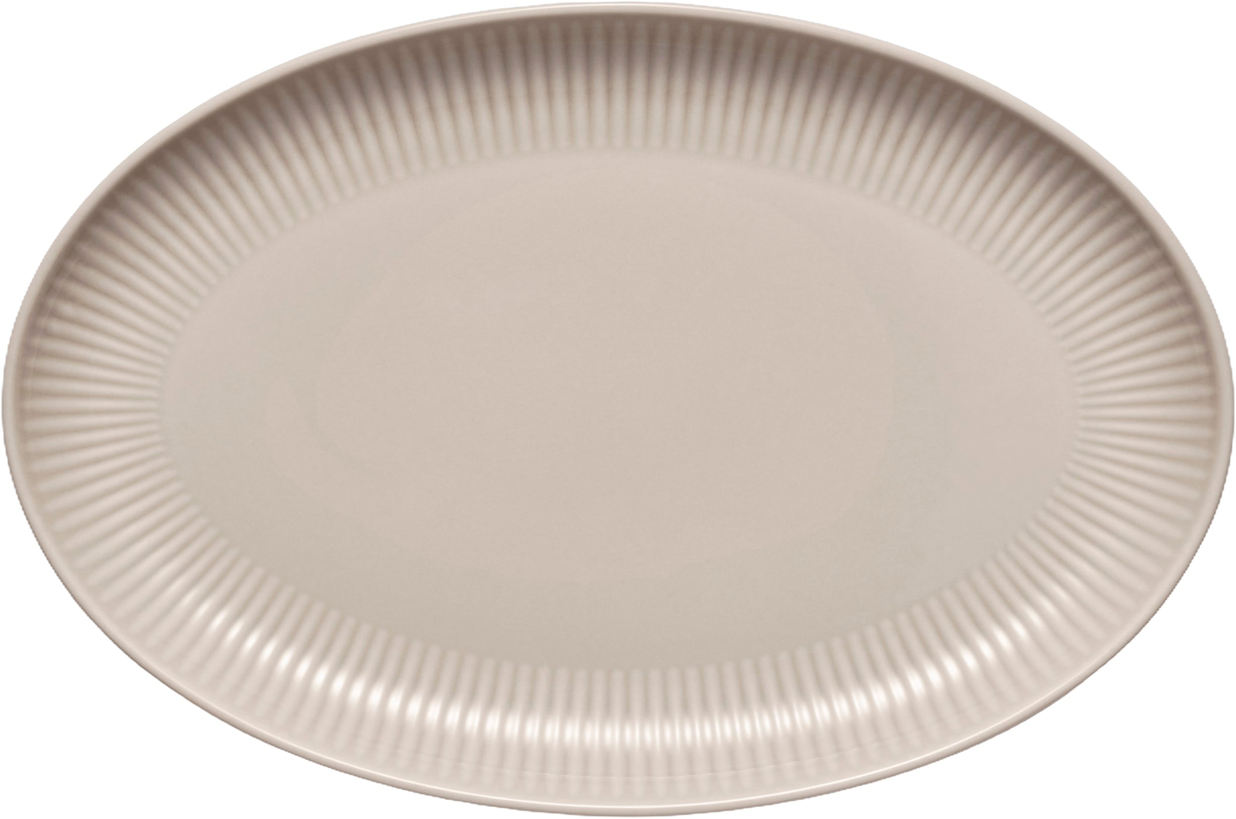 Legio Nova Palette Oval Coupe Tallerken 24,5 cm Beige