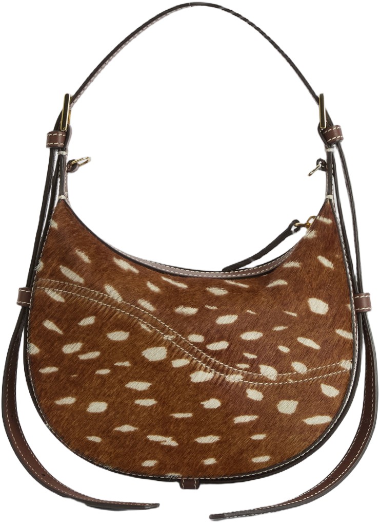 Silea Cannella Printed Cerbiatto Pony/vacchetta