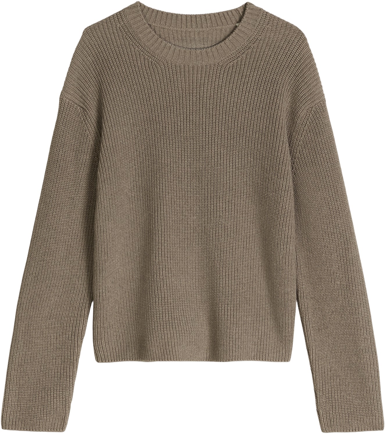 Pullovers, LSL, Roundneck, Slits