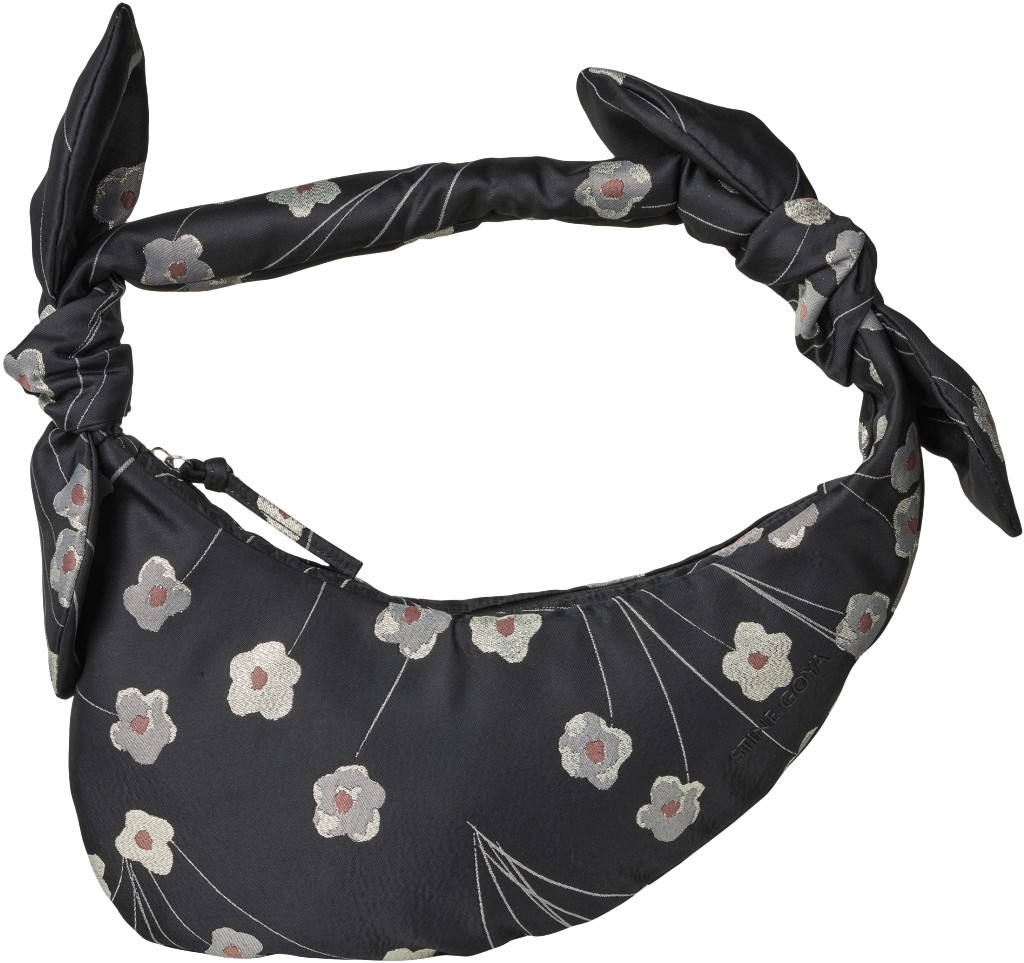 2163 Satchel, Jacquard Knotted Satchel