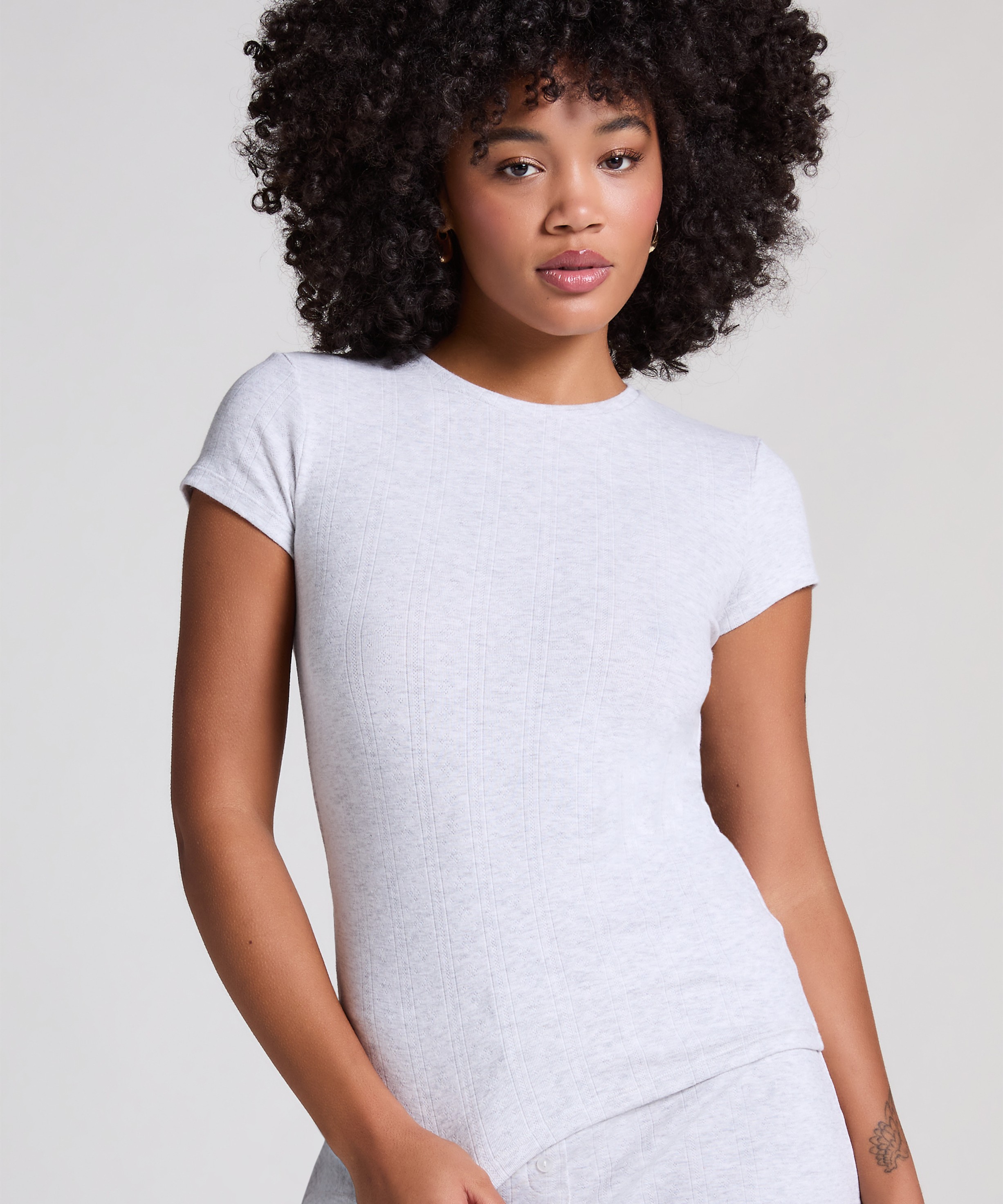 Pointelle Top
