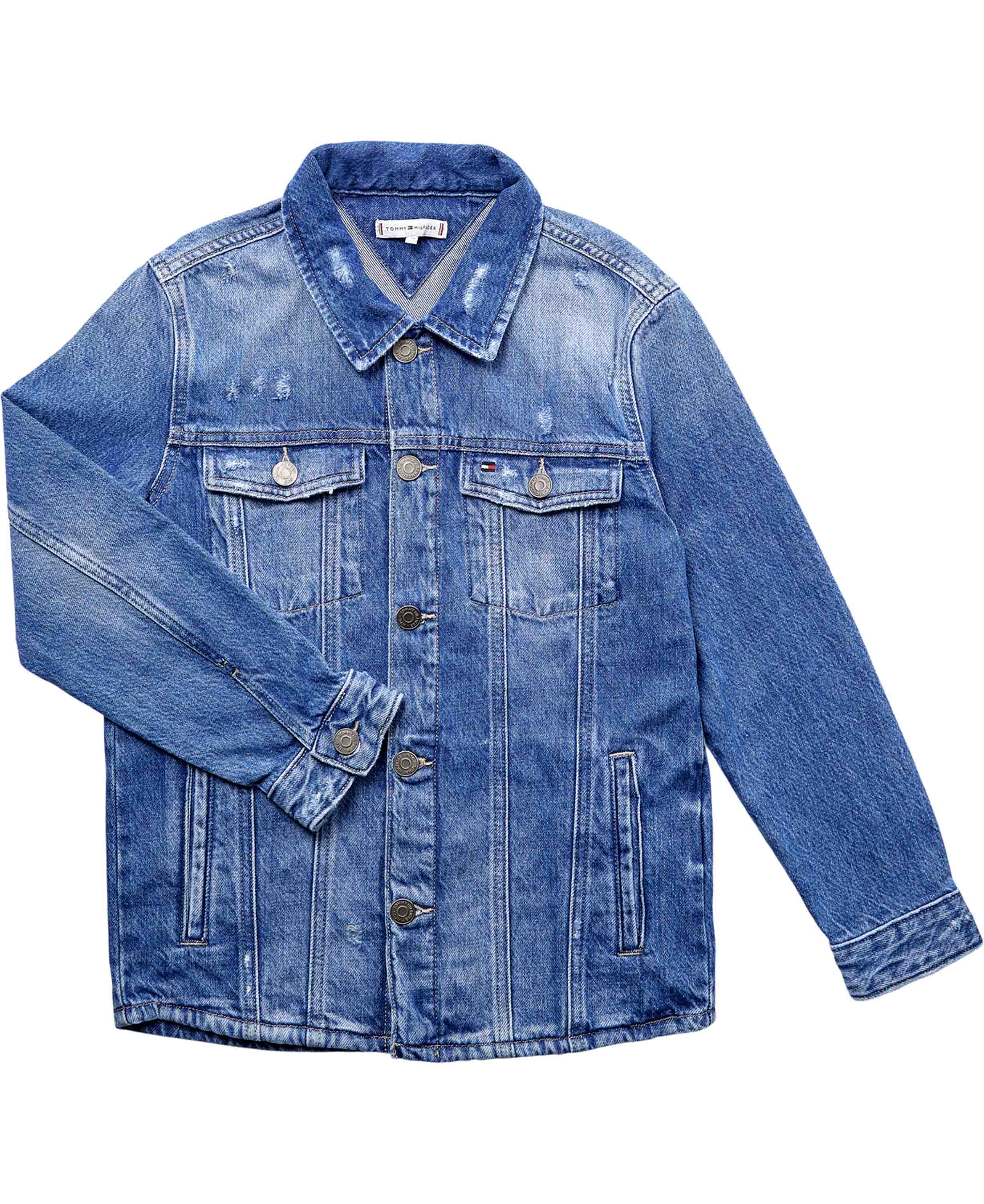 U Denim Shacket Destr.