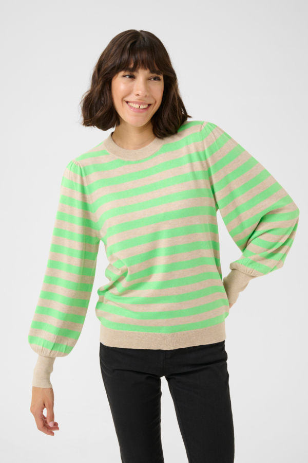 Kalizzy Stripe Knit Pullover