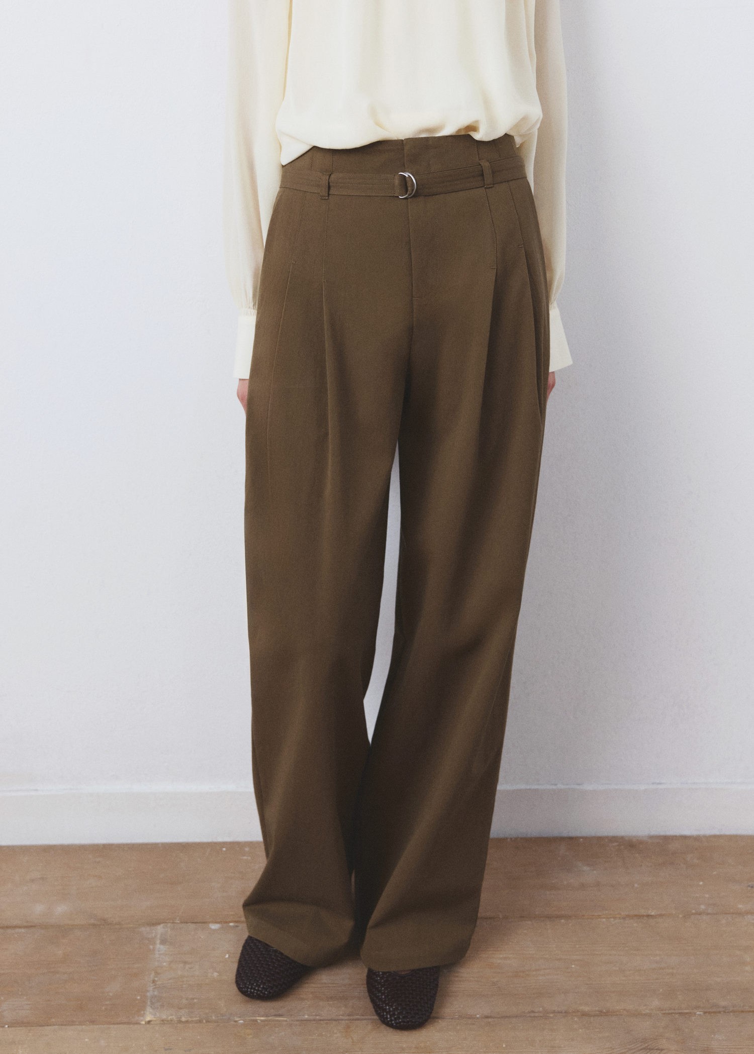 Trousers With Belt Loops
