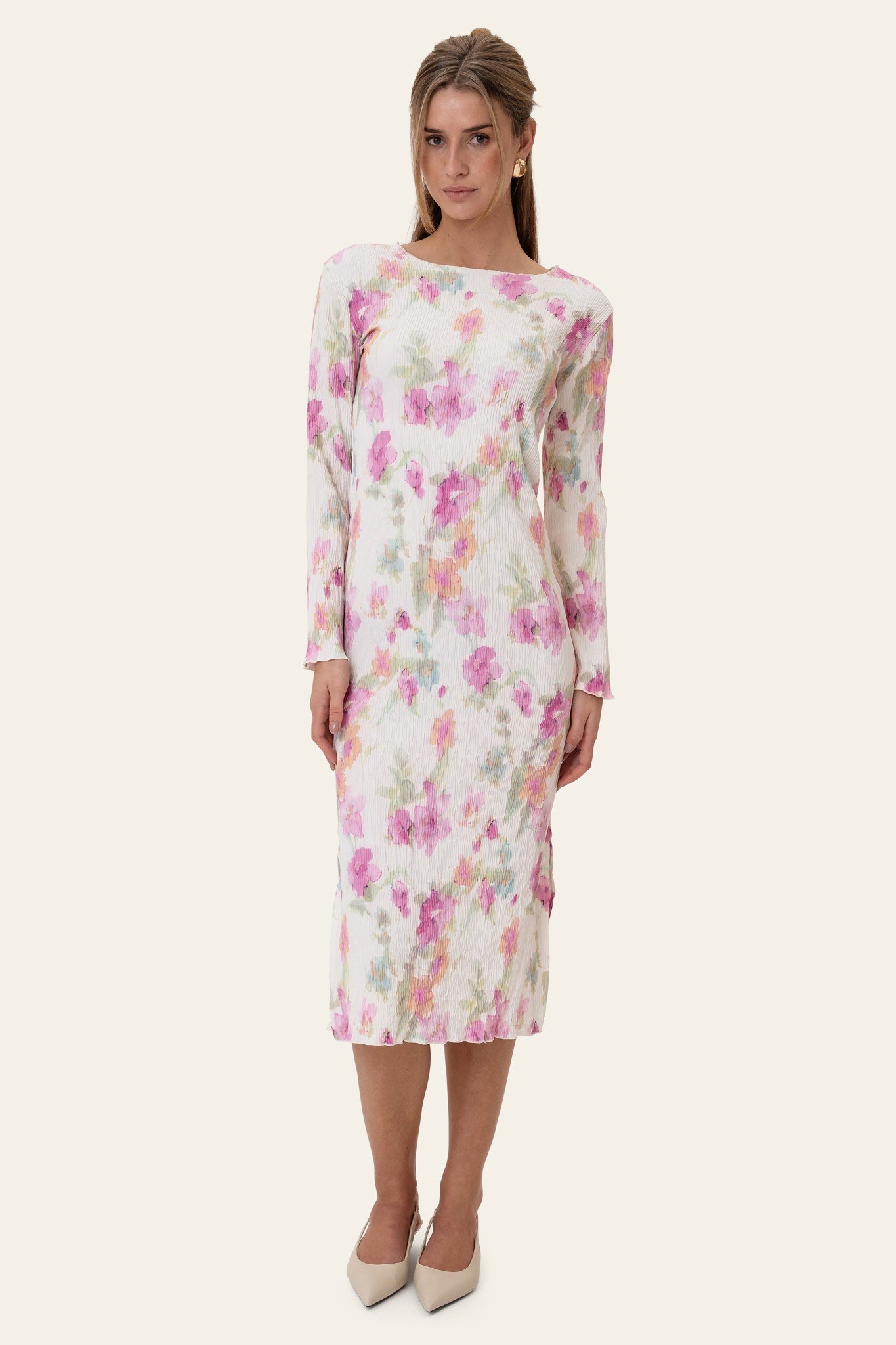 Odaic Dress Pink Flower Blush Pri