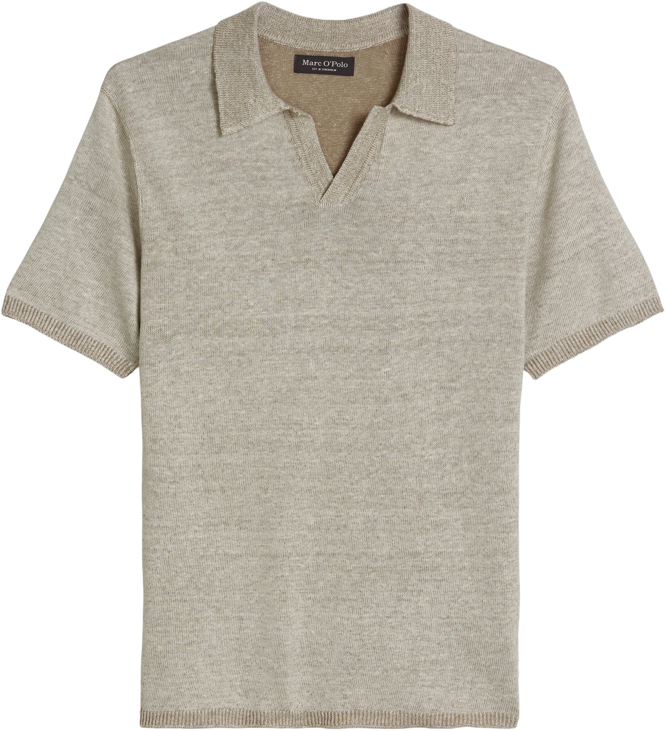 Polo Short Sleeve Open Collar With